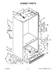 Diagram for 02 - Cabinet Parts