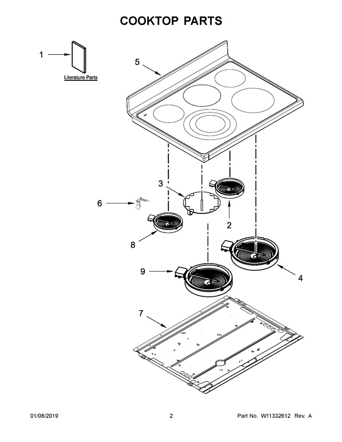 Diagram for YKFED500ESS3