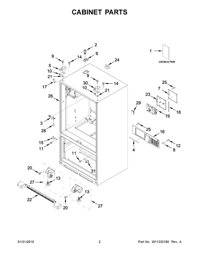 Diagram for WRF555SDFZ09
