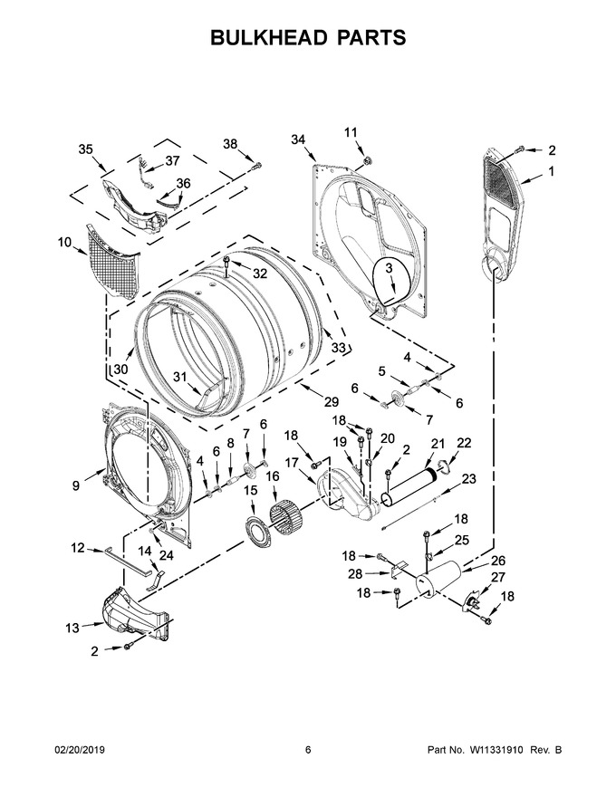 Diagram for 7MWGD5622HW0