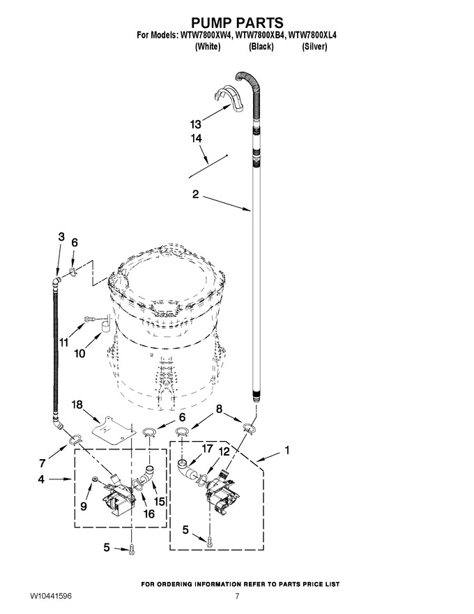 Diagram for WTW7800XL4