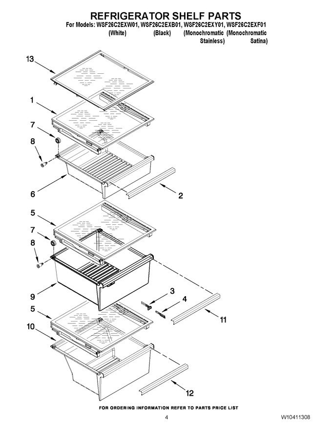 Diagram for WSF26C2EXF01