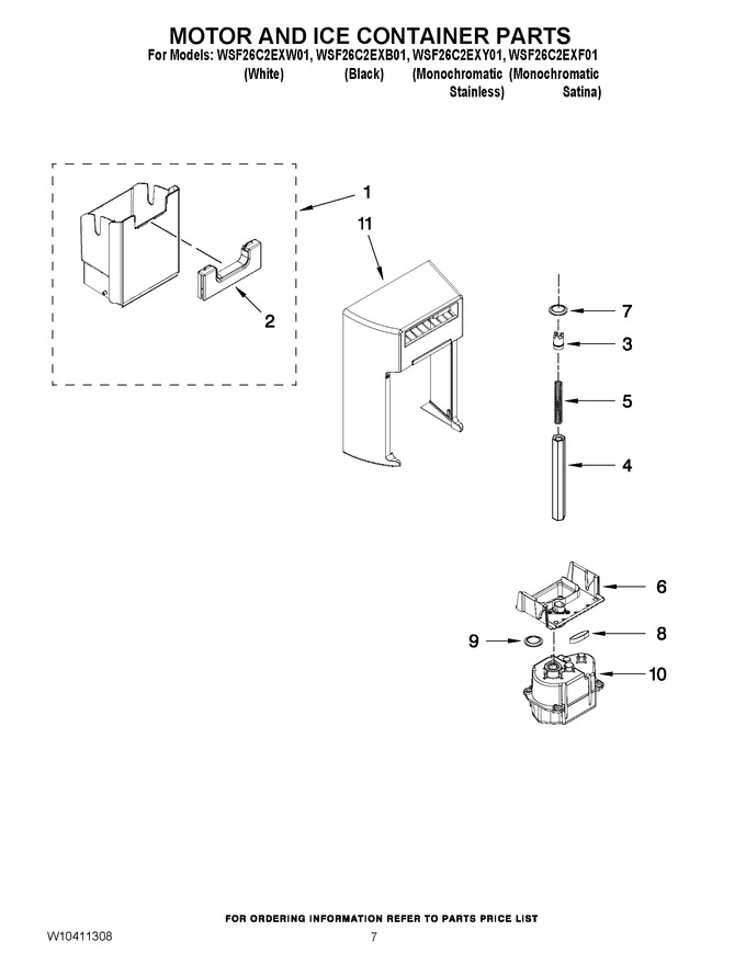 Diagram for WSF26C2EXF01