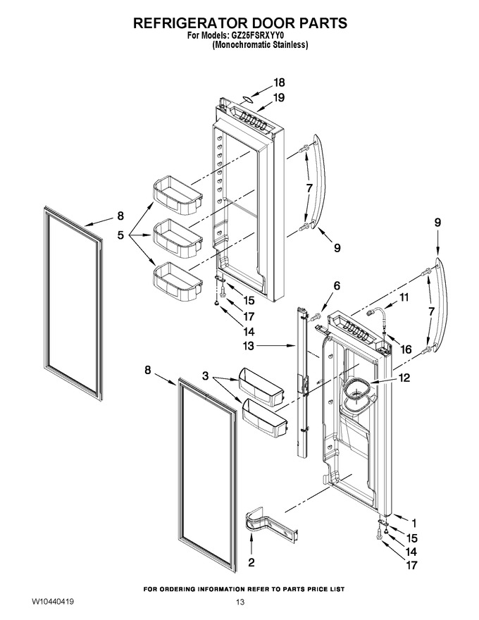 Diagram for GZ25FSRXYY0