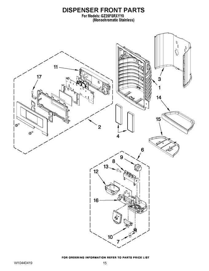 Diagram for GZ25FSRXYY0