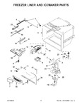 Diagram for 04 - Freezer Liner And Icemaker Parts