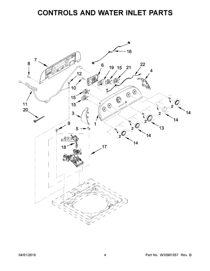 Diagram for 1CWTW4845EW1