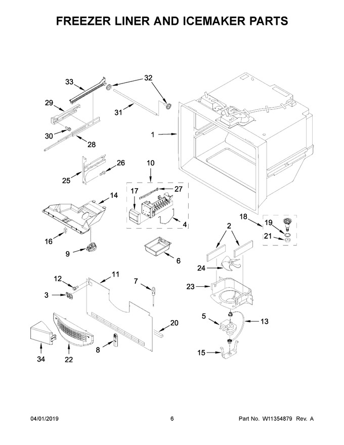 Diagram for WRF535SMHB01