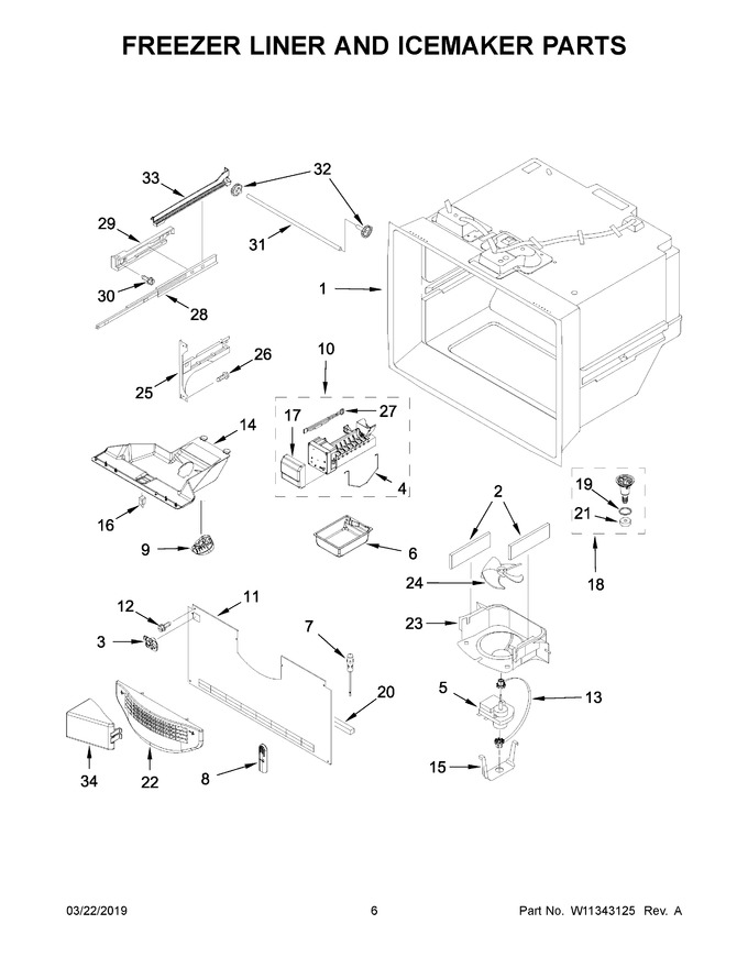 Diagram for WRF535SMHZ02