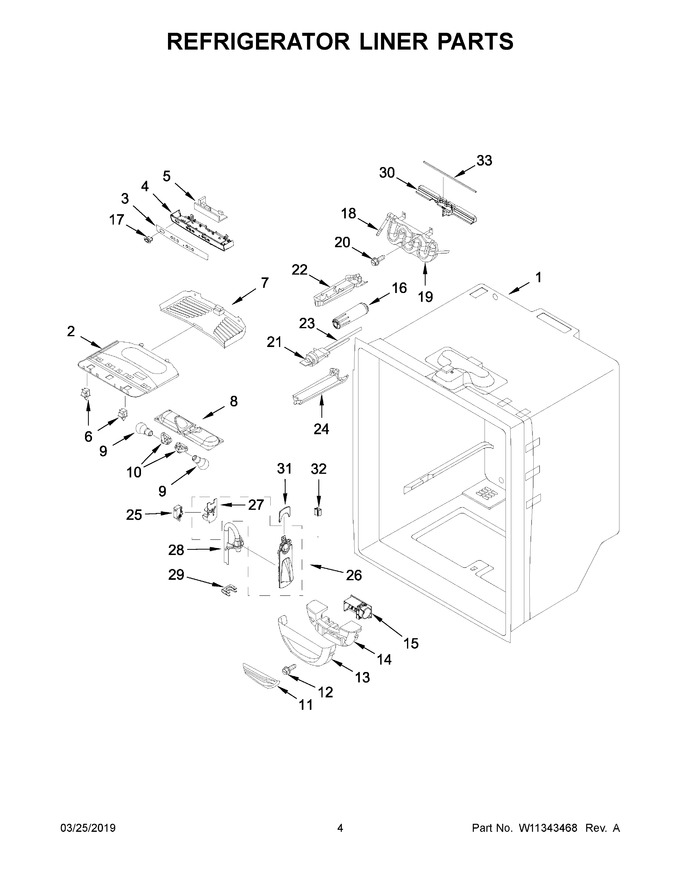 Diagram for WRF535SWHW01