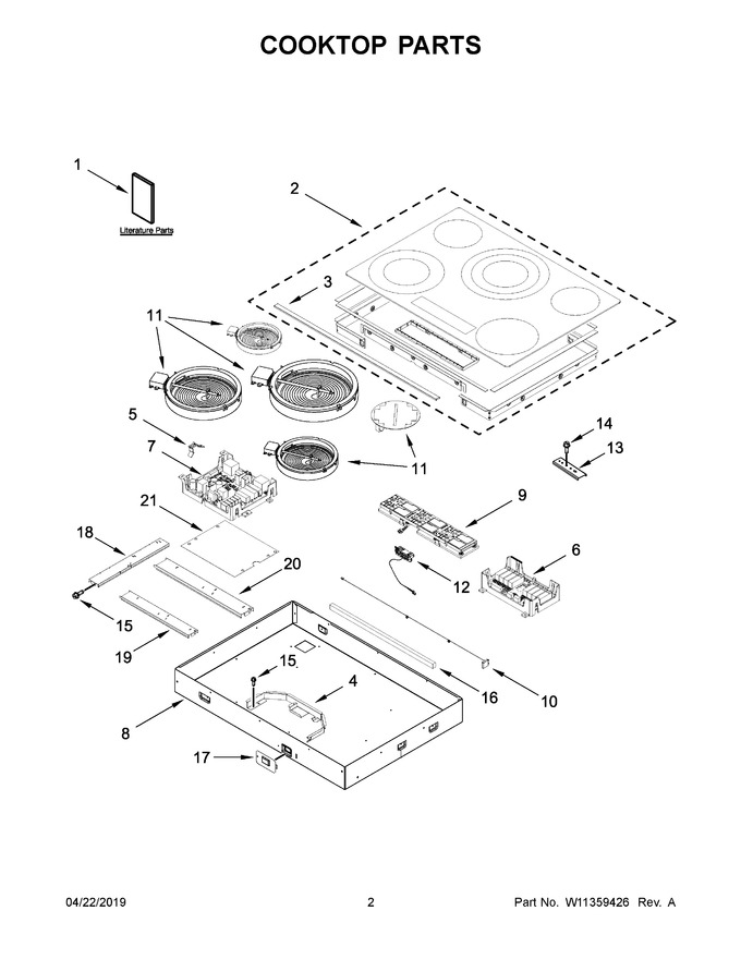 Diagram for WCE97US6HS01