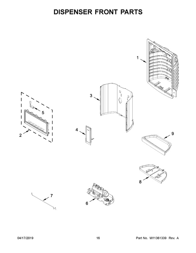 Diagram for WRF555SDHV02