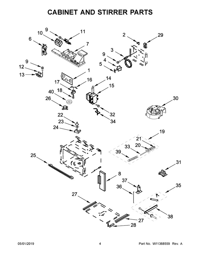 Diagram for KOCE500EBS09