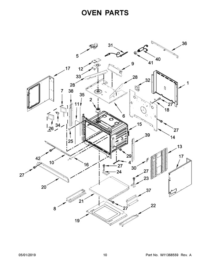 Diagram for KOCE500EWH09