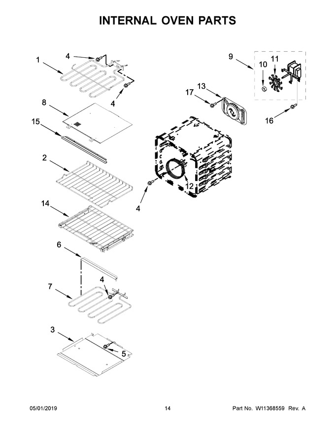 Diagram for KOCE500EBS09