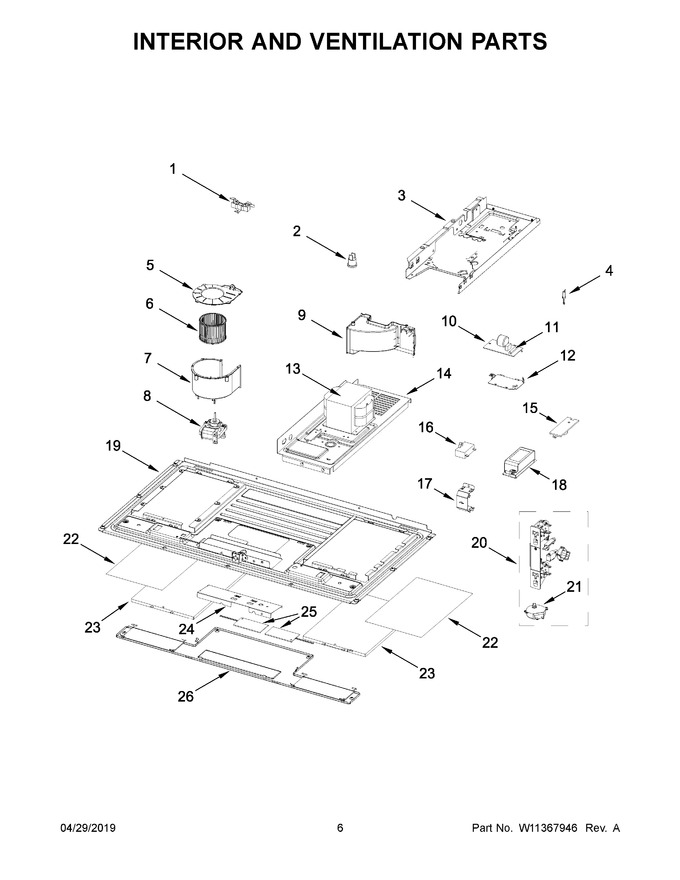 Diagram for YWML75011HB6
