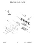 Diagram for 02 - Control Panel Parts