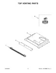 Diagram for 05 - Top Venting Parts