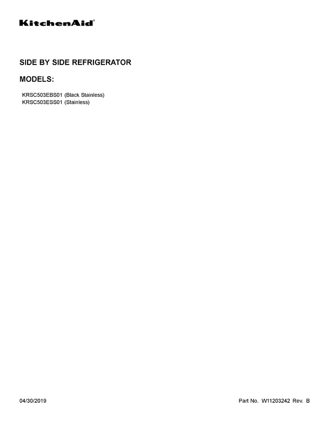 Diagram for KRSC503EBS01