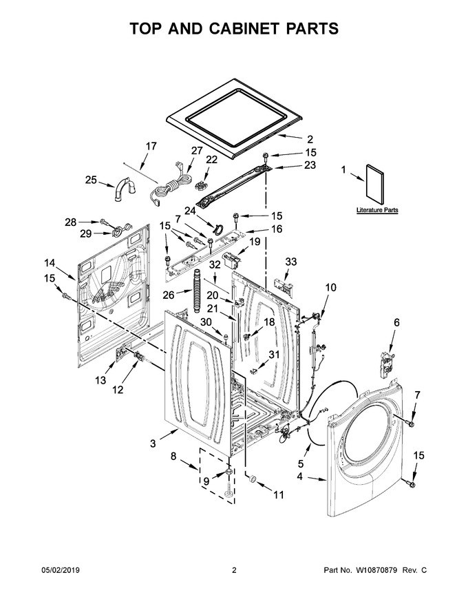 Diagram for WFW9290FW0