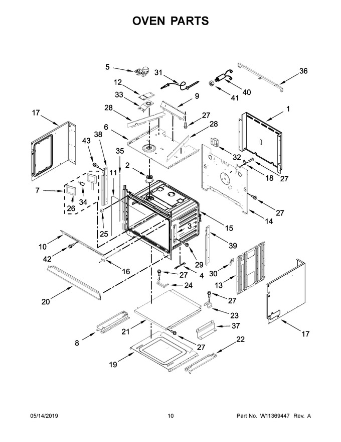 Diagram for KOCE507EWH09