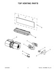 Diagram for 04 - Top Venting Parts