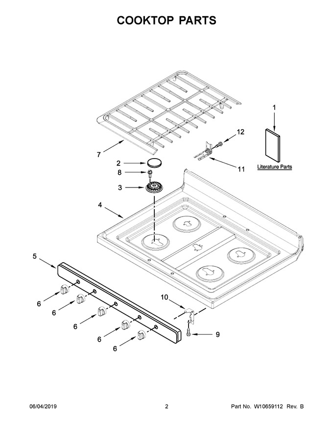 Diagram for WFG524SLAW2