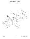 Diagram for 04 - Oven Door Parts
