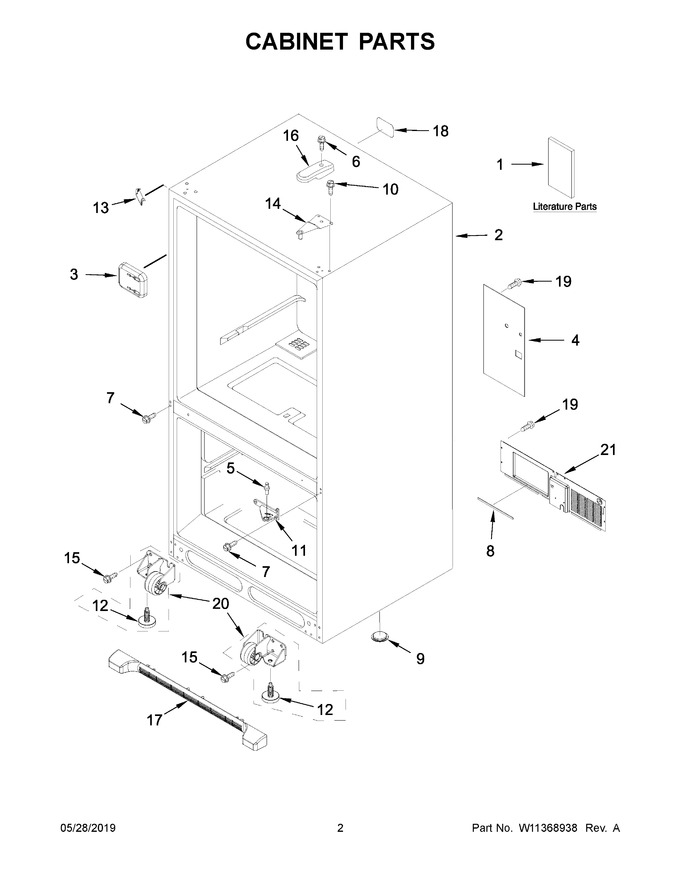 Diagram for WRB329DFBB01