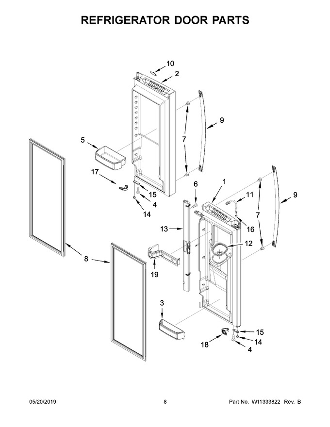 Diagram for WRX735SDHV01