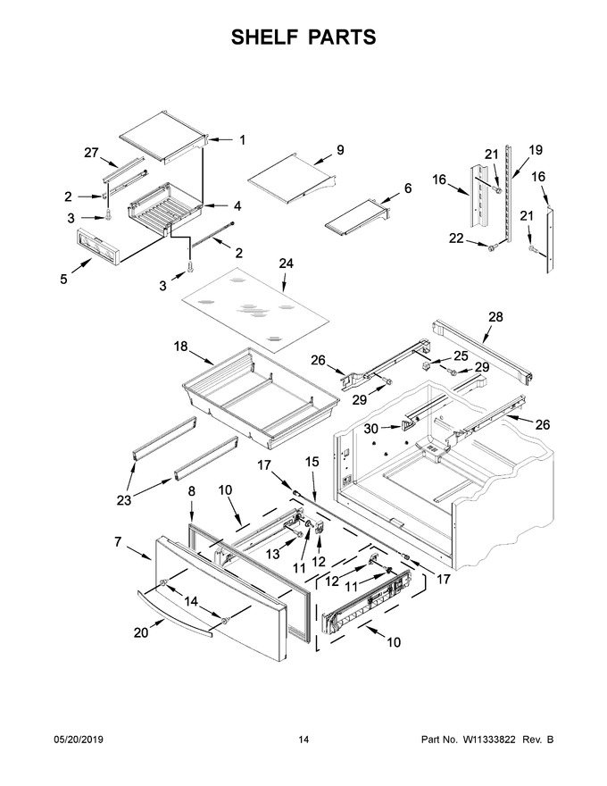 Diagram for WRX735SDHV01