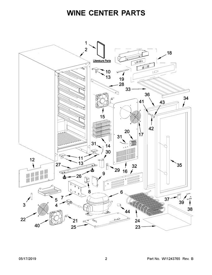 Diagram for WUW35X15DS01