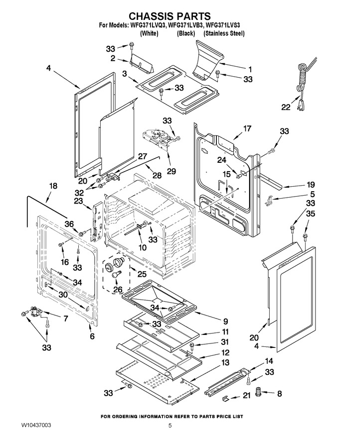 Diagram for WFG371LVB3