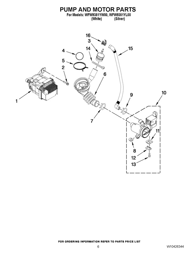Diagram for WFW9351YW00