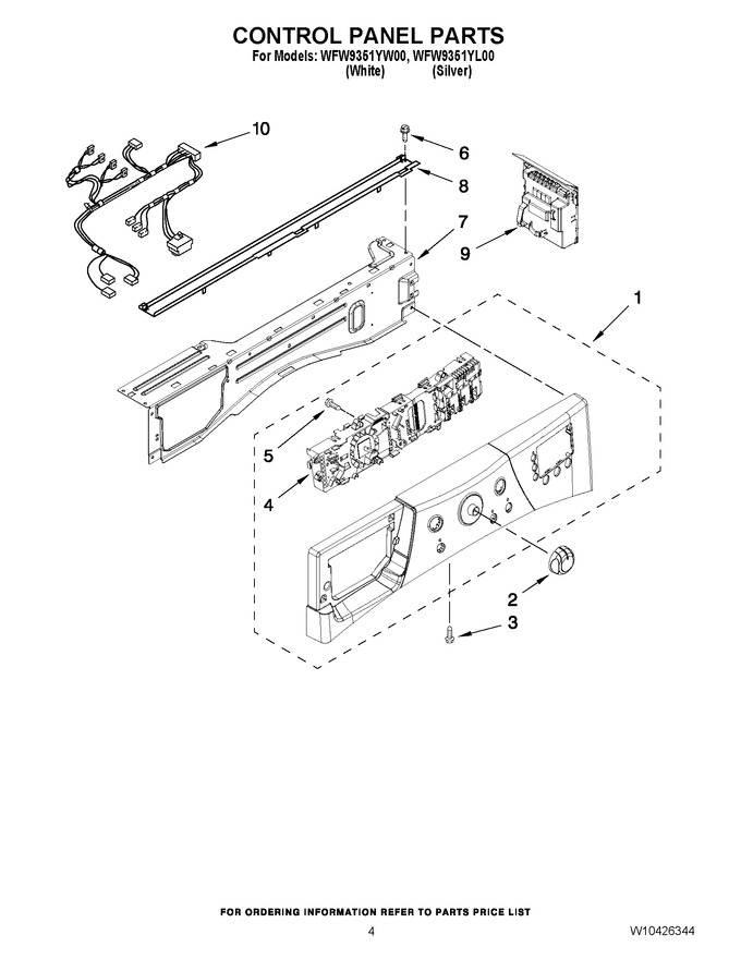 Diagram for WFW9351YW00
