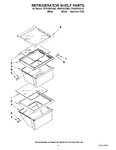 Diagram for 03 - Refrigerator Shelf Parts