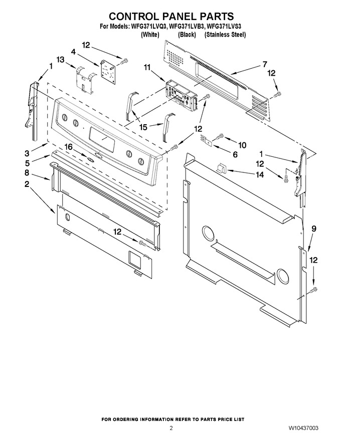 Diagram for WFG371LVB3