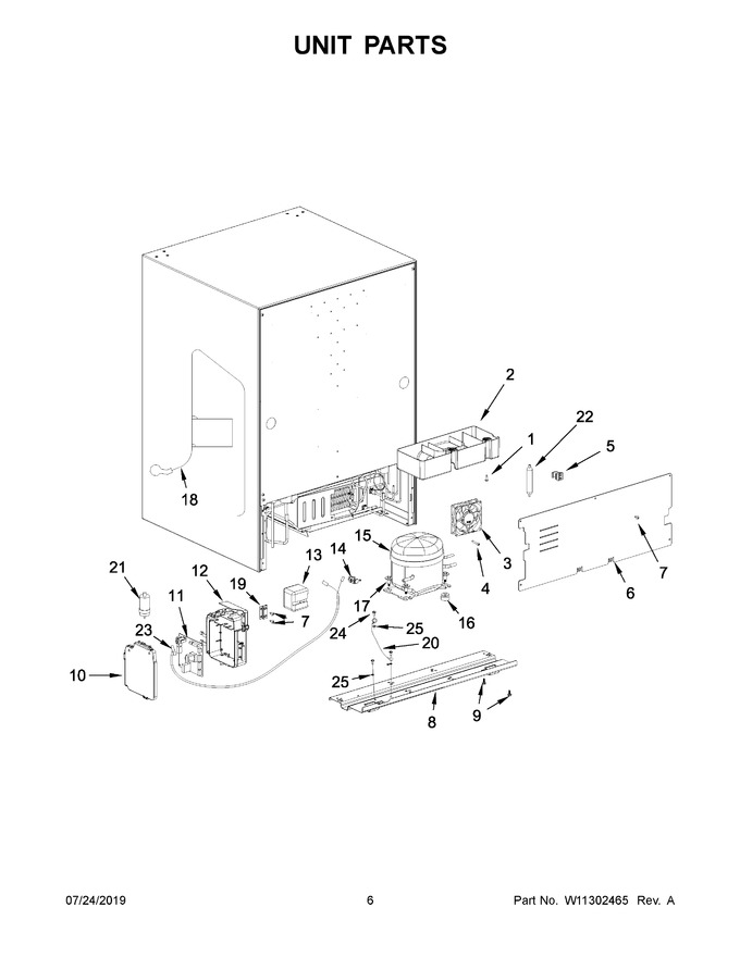 Diagram for WUB50X24HZ00
