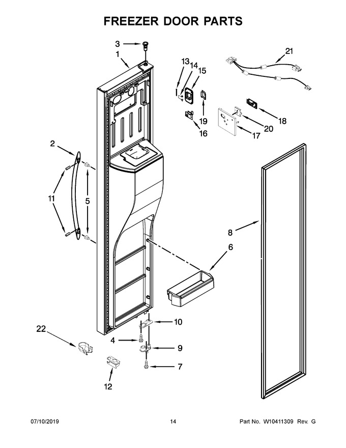 Diagram for WSF26C3EXF01