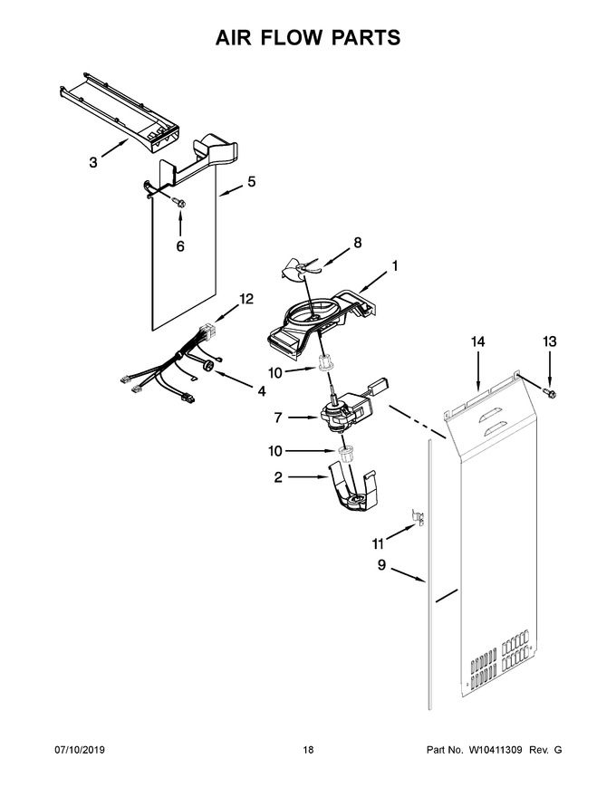 Diagram for WSF26C3EXF01