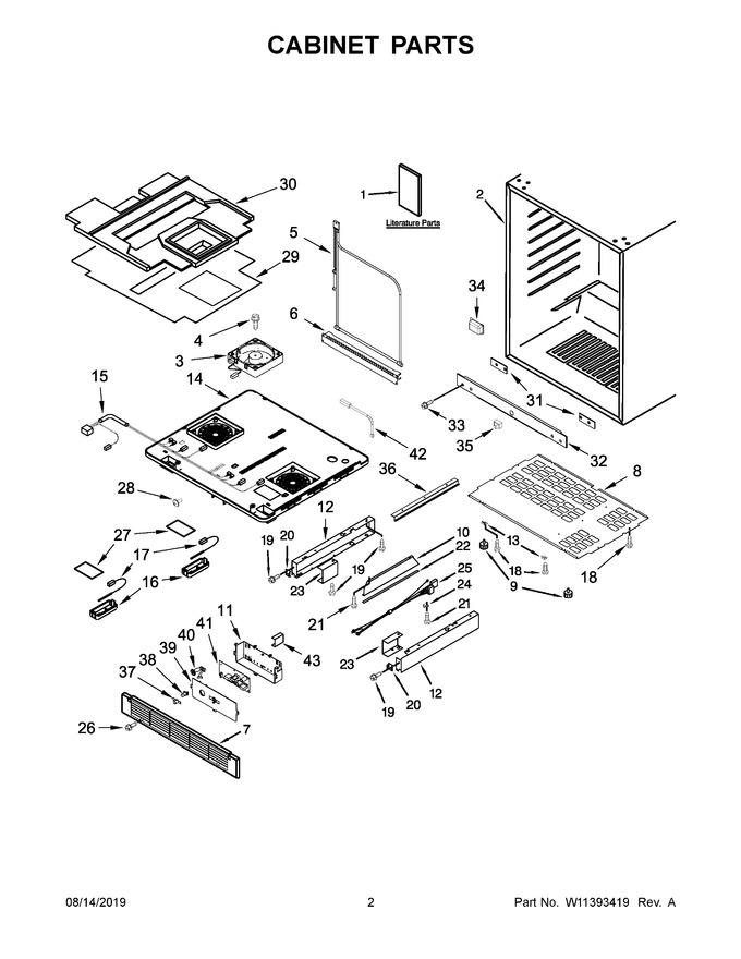Diagram for KUWL304EBS01