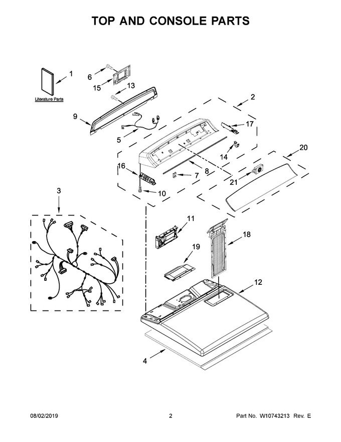 Diagram for WGD7300DW0
