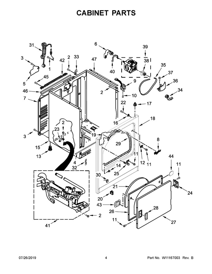 Diagram for WGD7300DW3