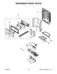 Diagram for 09 - Dispenser Front Parts