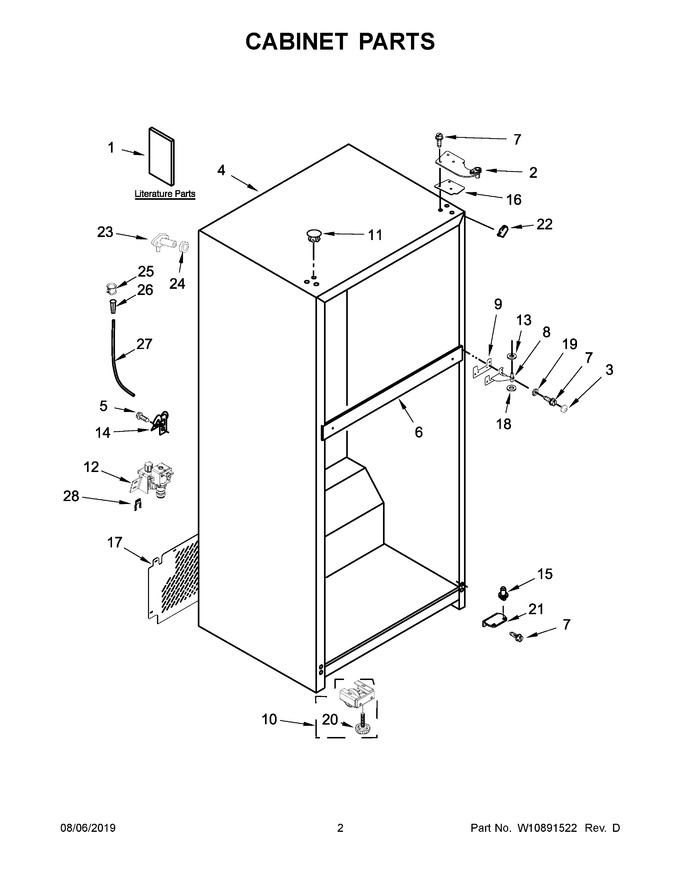 Diagram for WRT518SZFB00