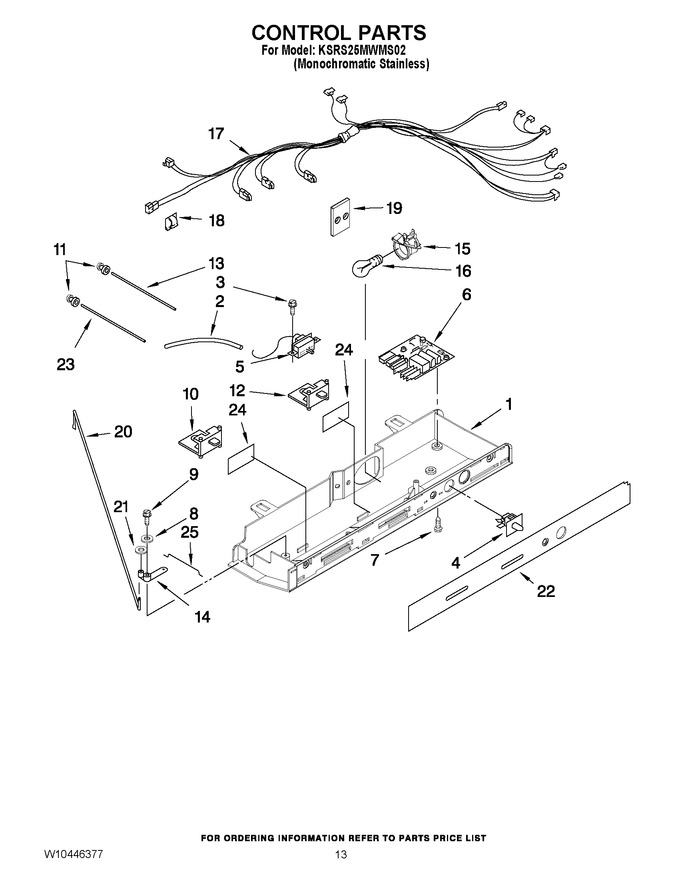 Diagram for KSRS25MWMS02