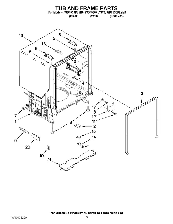 Diagram for WDF530PLYB0