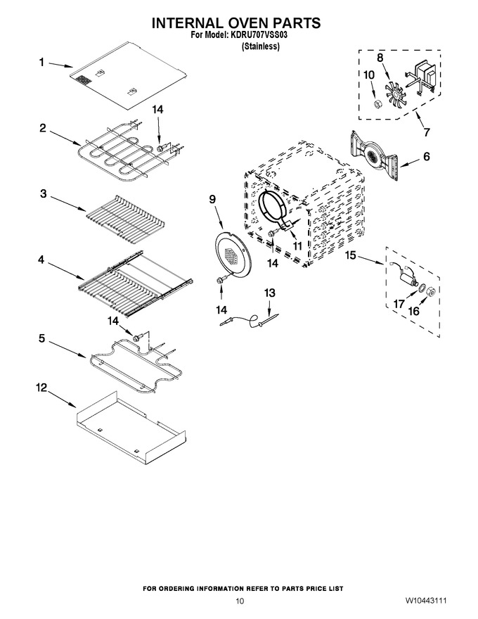 Diagram for KDRU707VSS03