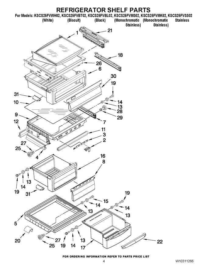 Diagram for KSCS25FVWH02