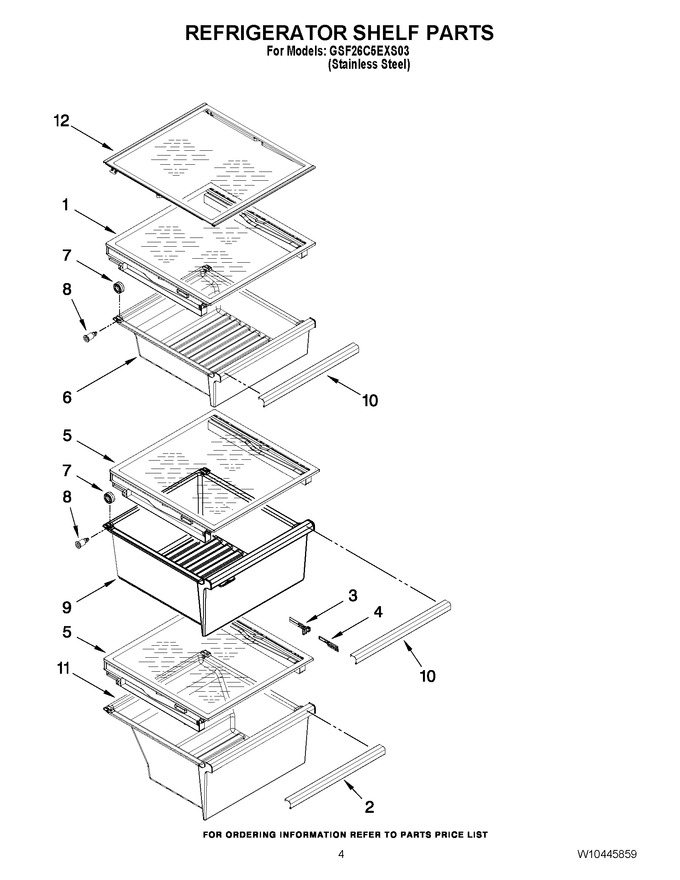 Diagram for GSF26C5EXS03